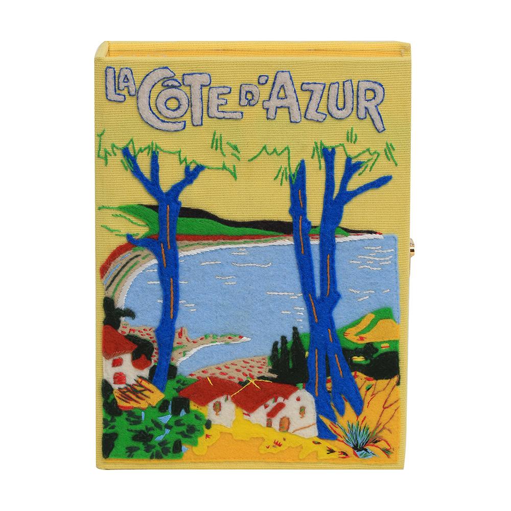 New Cote D'Azur  Book Clutch