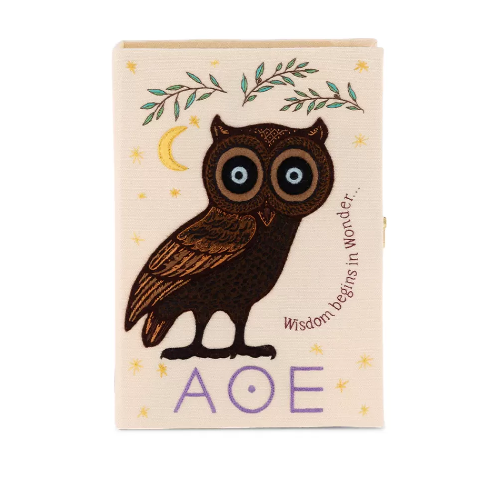 Cheap Athens Owl Book Clutch