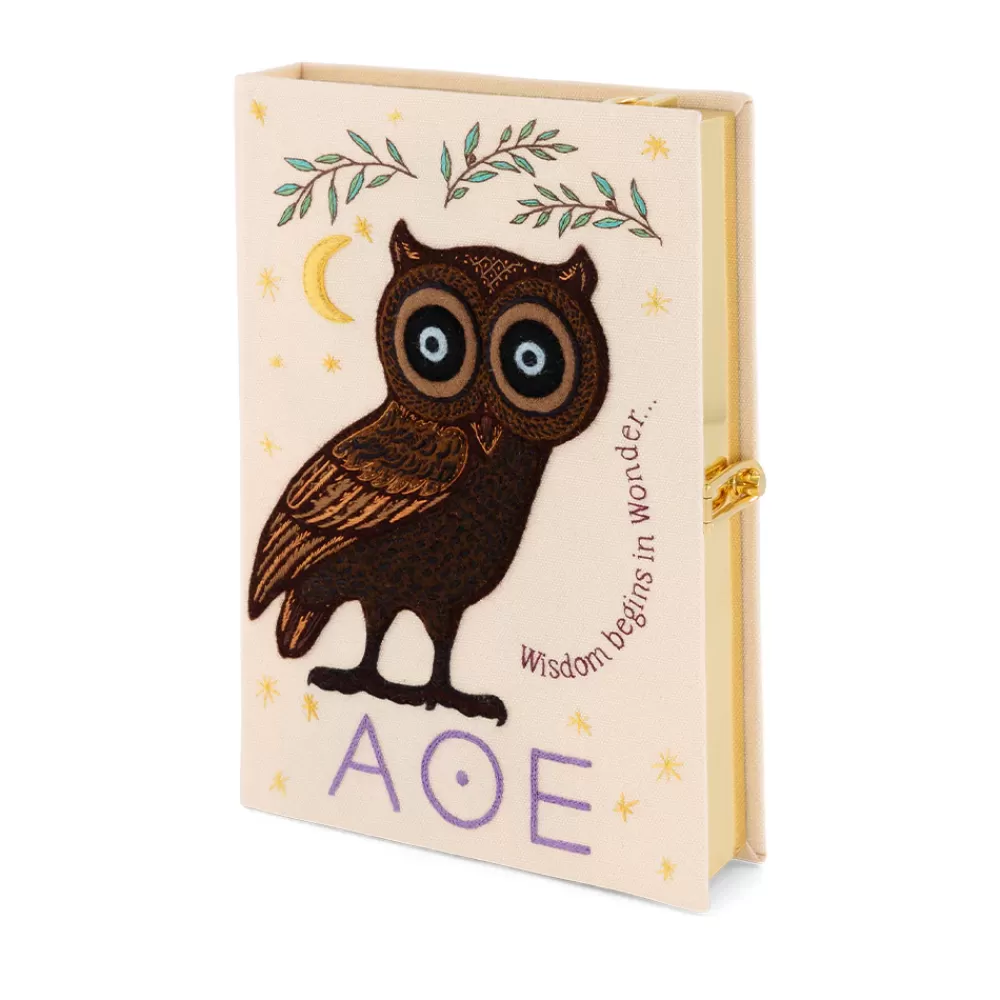 Cheap Athens Owl Book Clutch