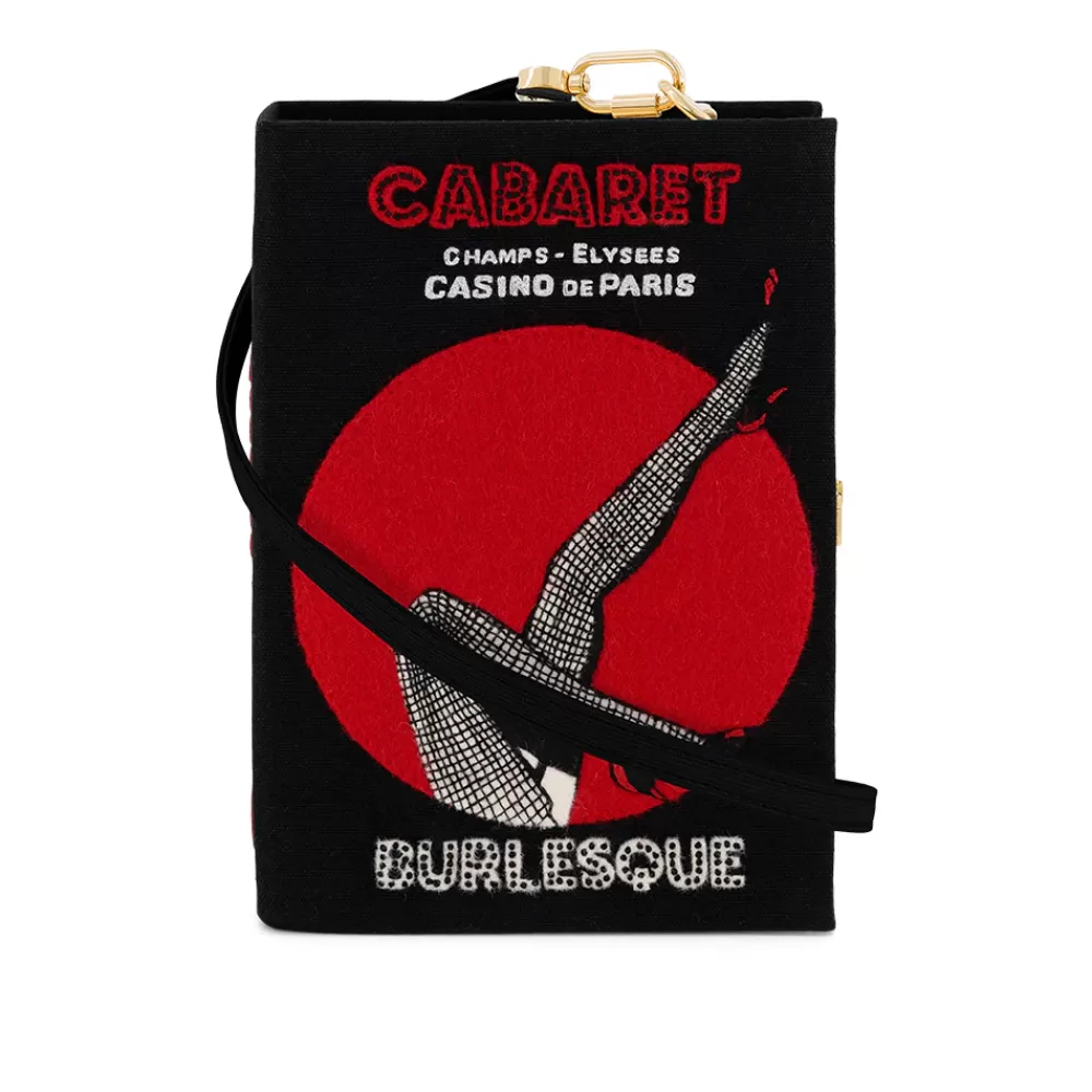 Best Cabaret Burlesque Strapped Book Clutch