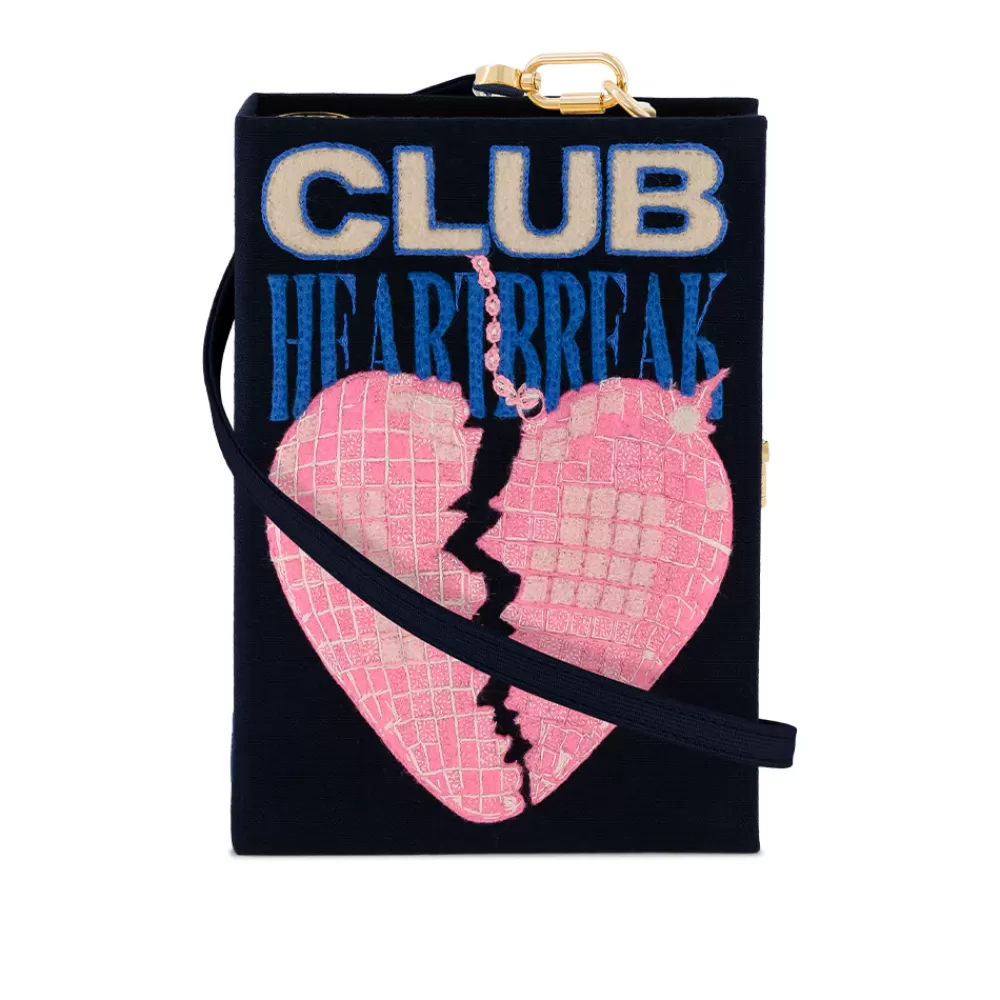 Cheap Club Heartbreak Strapped Book Clutch