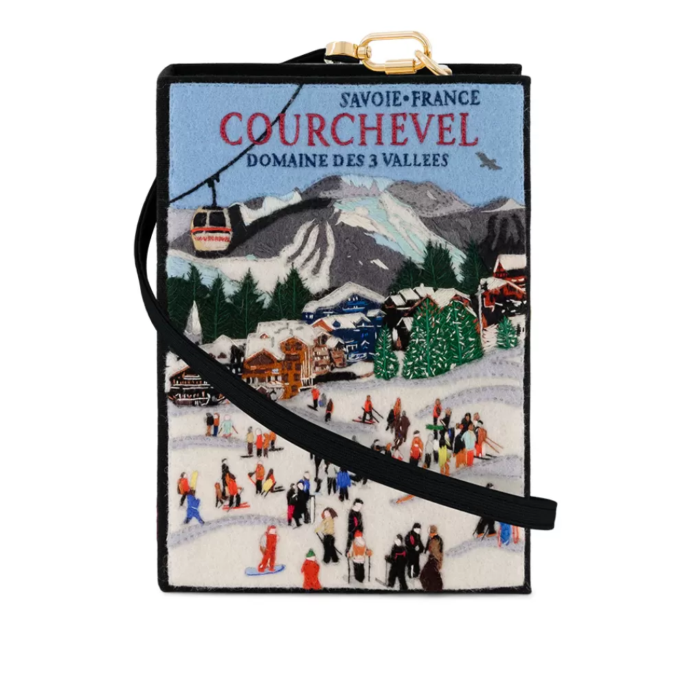 Online Courchevel Strapped Book Clutch