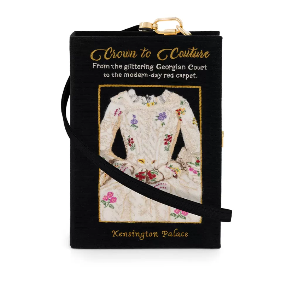 Online Crown To Couture Dress Strapped Book Clutch