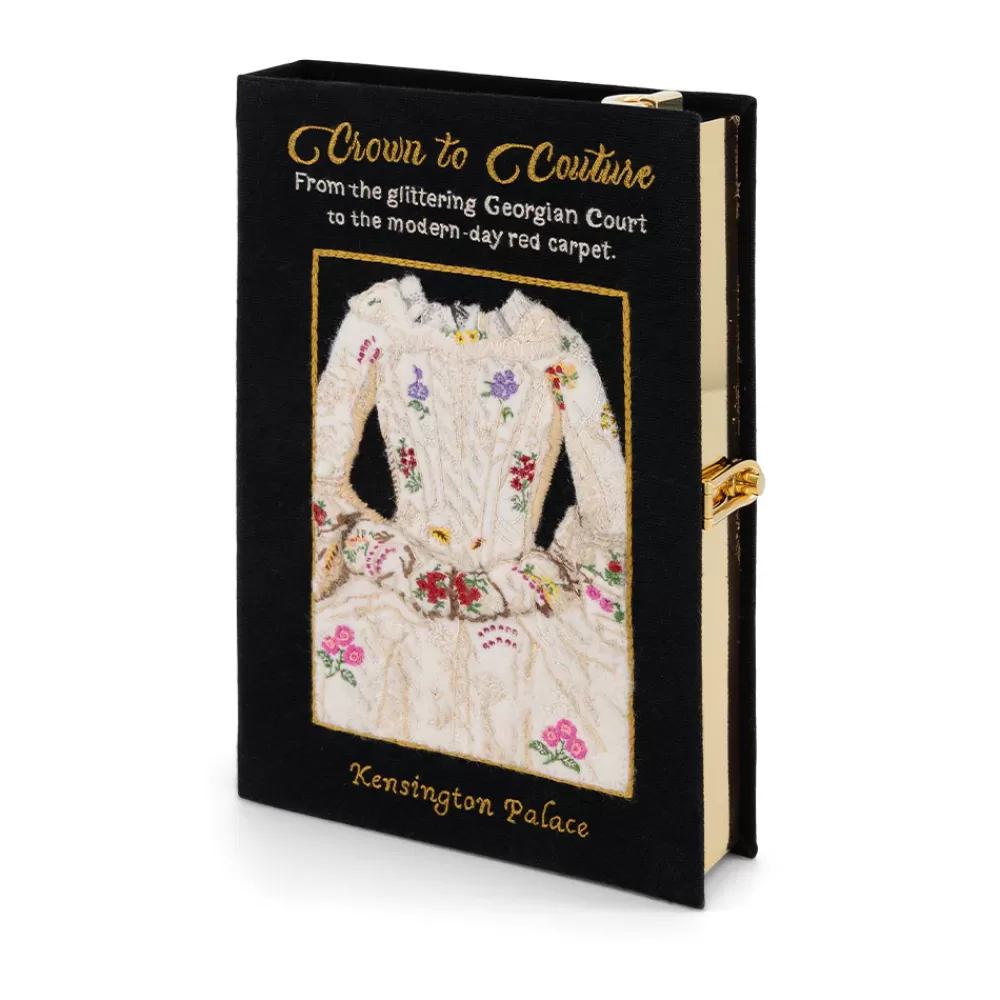 Online Crown To Couture Dress Strapped Book Clutch