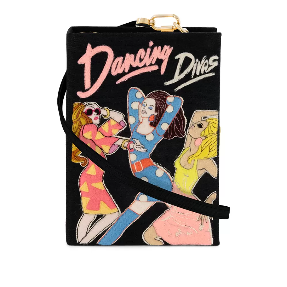 Clearance Dancing Divas Strapped Book Clutch