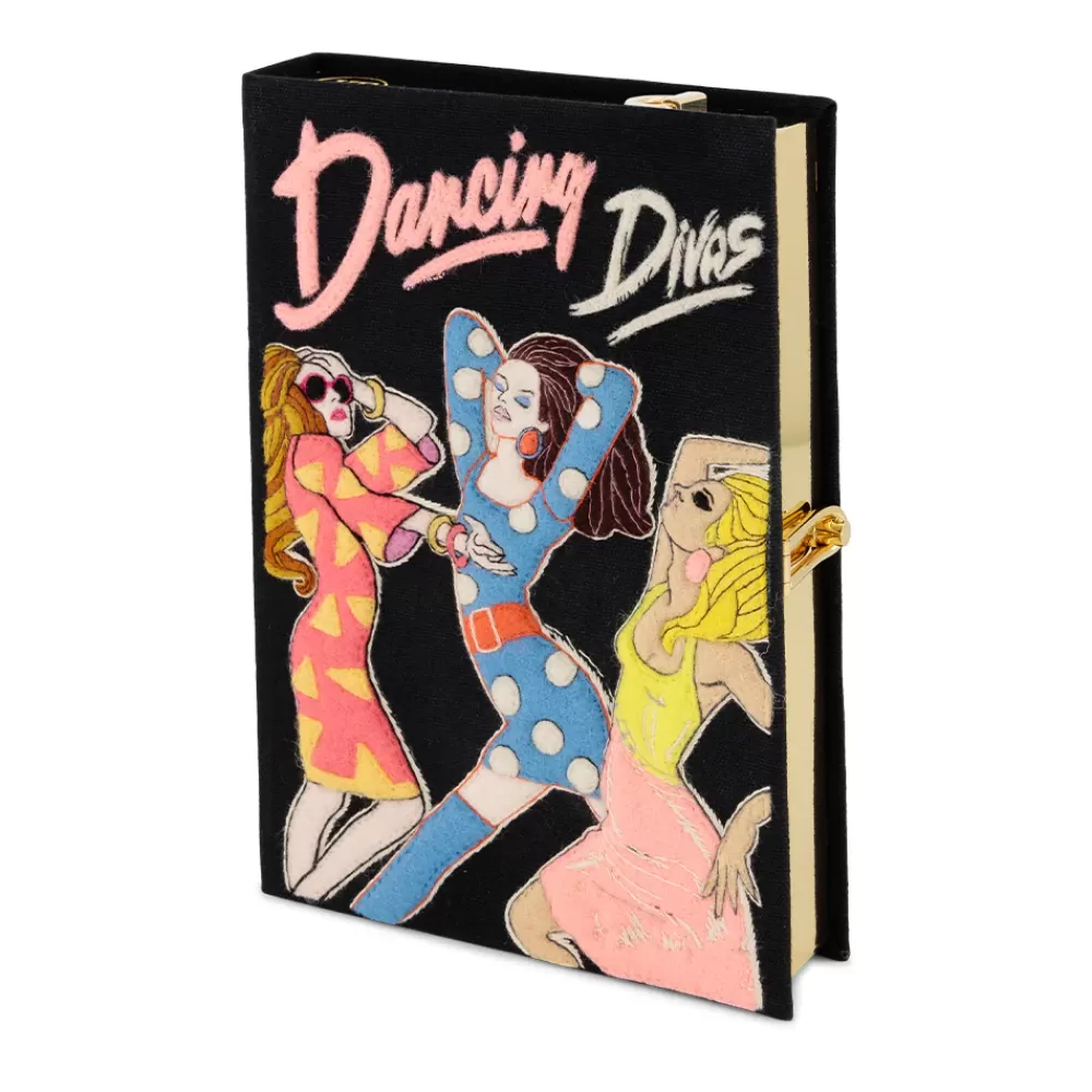 Clearance Dancing Divas Strapped Book Clutch