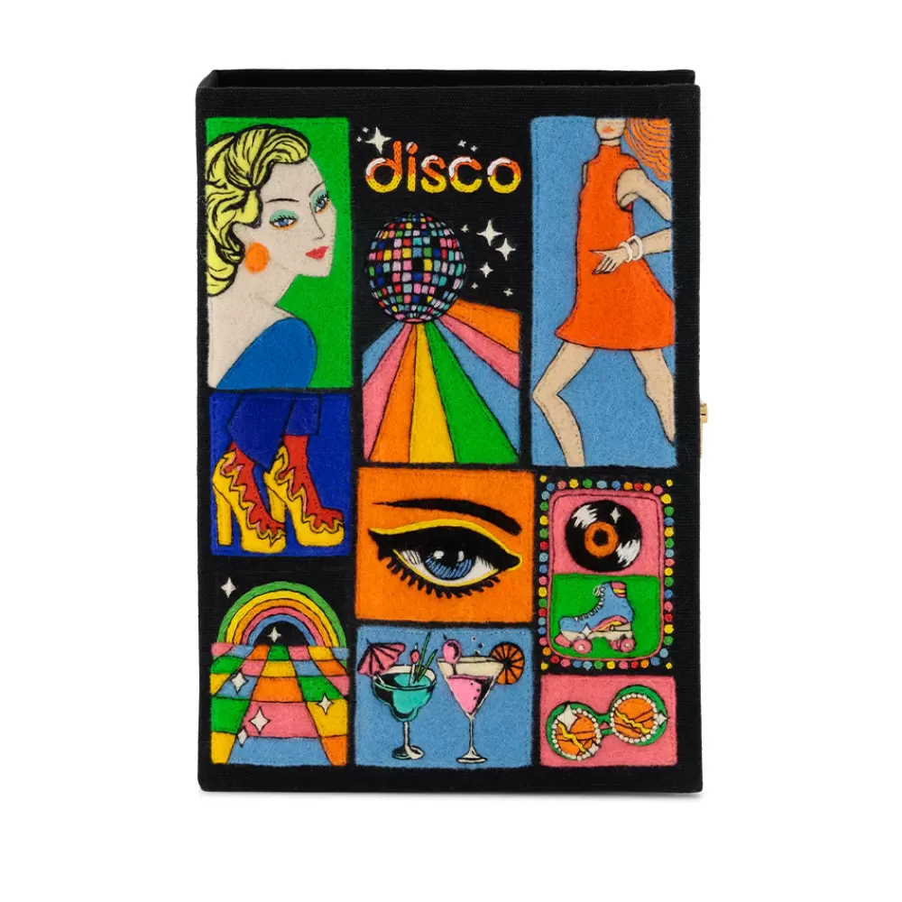 Online Disco Vibes Book Clutch