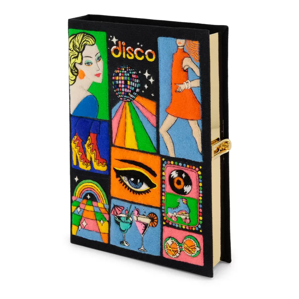 Online Disco Vibes Book Clutch