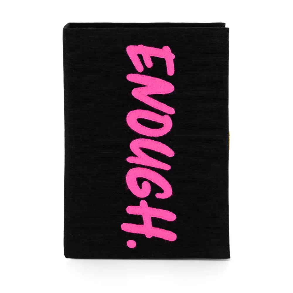 Shop Enough Book Clutch