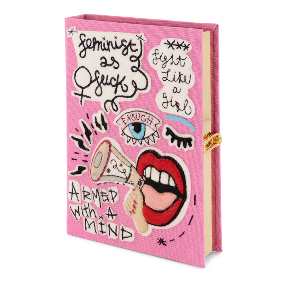 Clearance Feminist As Fuck Book Clutch