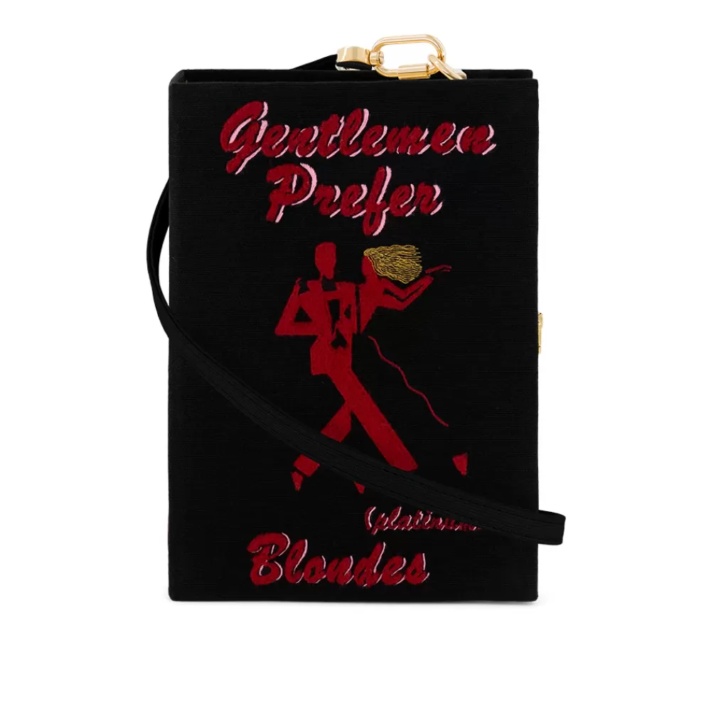 Flash Sale Gentlemen Prefer Blondes Strapped Book Clutch