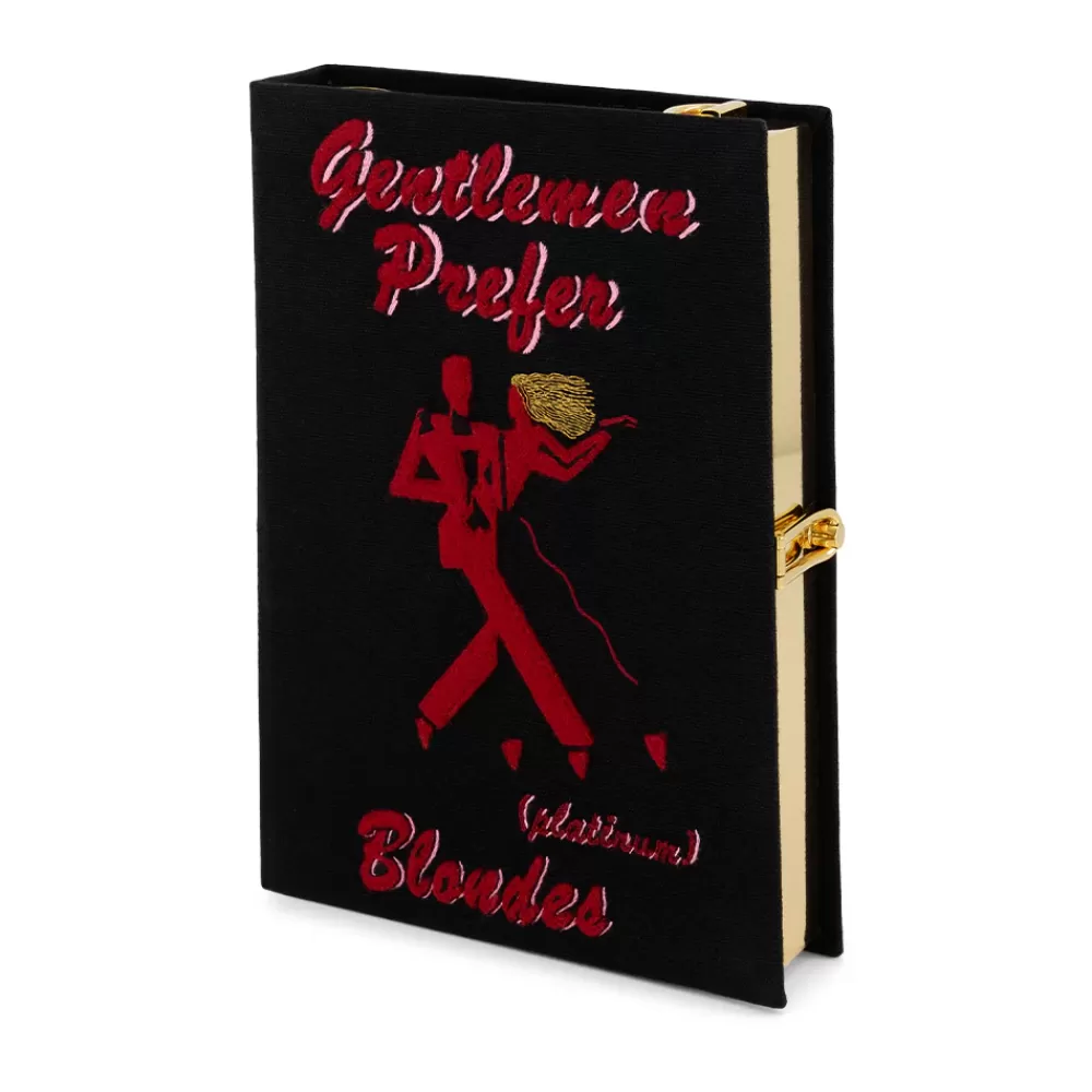 Flash Sale Gentlemen Prefer Blondes Strapped Book Clutch