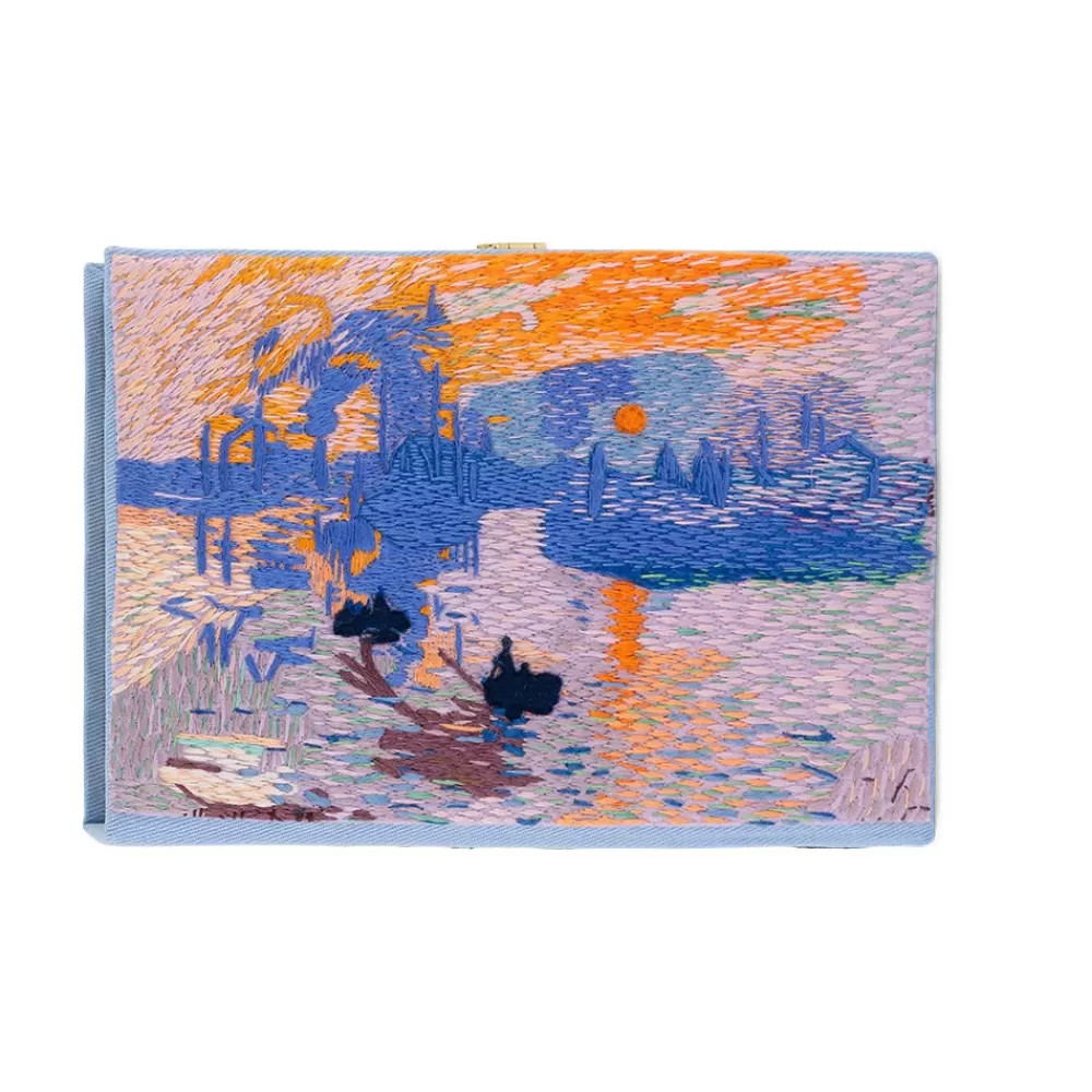 New Impression Sunrise Monet Book Clutch