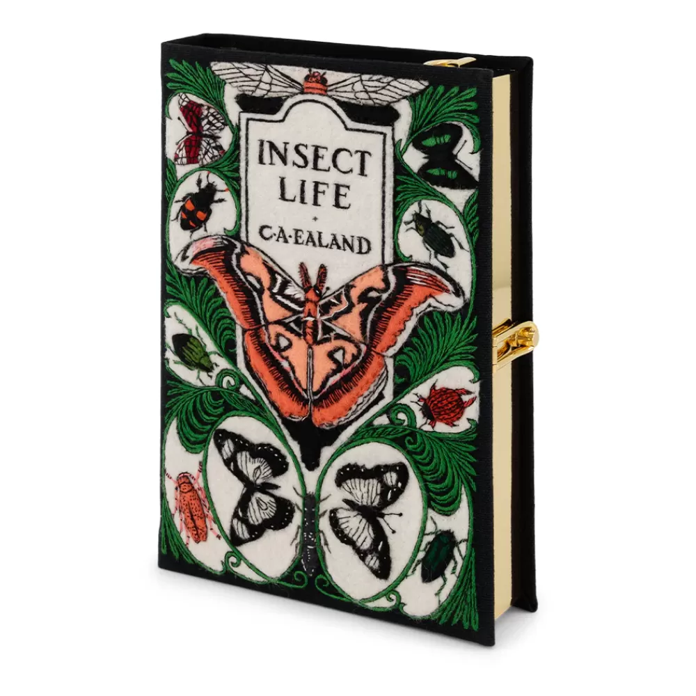 Outlet Insect Life Strapped Book Clutch