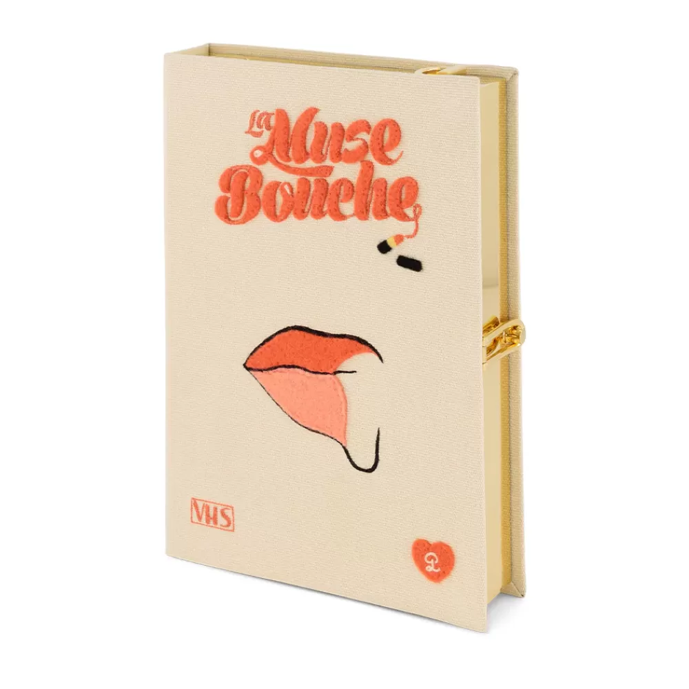 Best La Muse Bouche Strapped Book Clutch