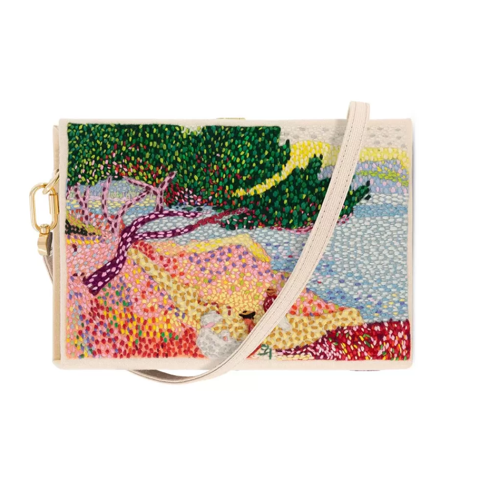 Discount La Plage Henry-Edmond Cross Book Clutch