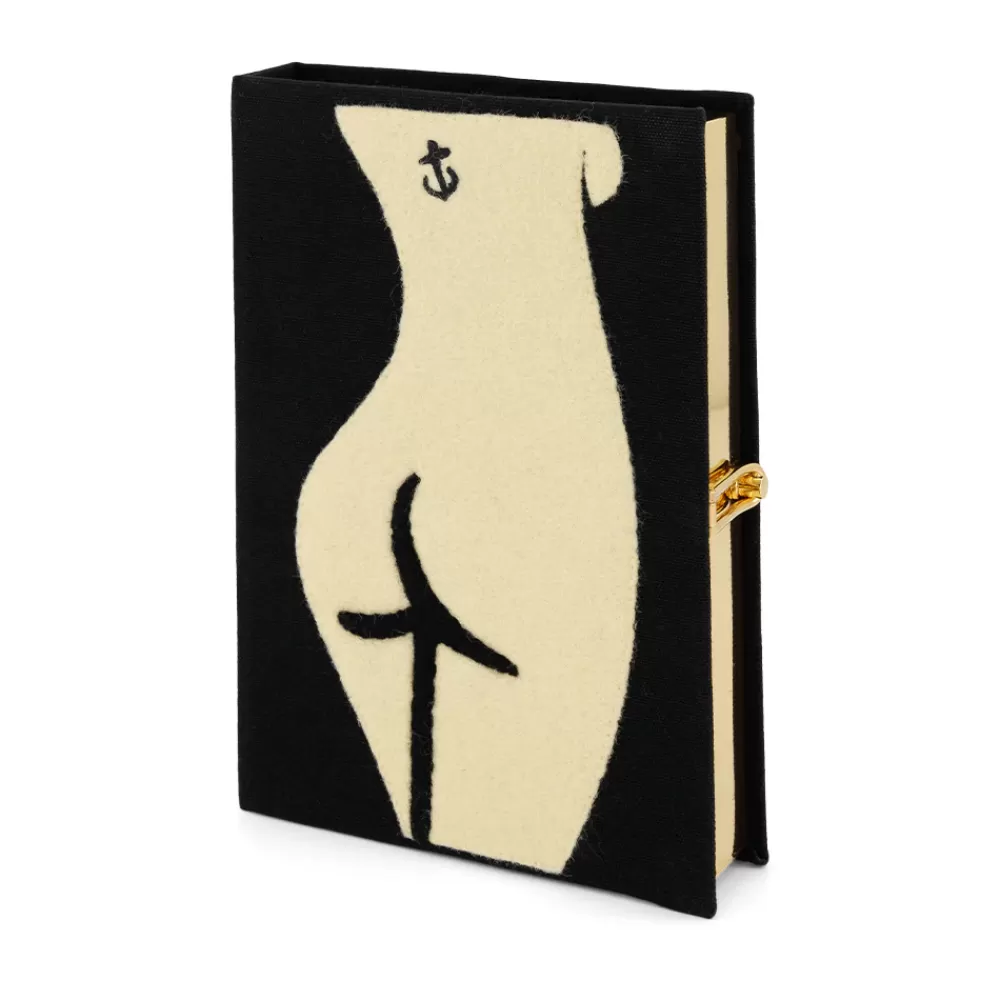 Cheap L'Ancre D'Echine Book Clutch