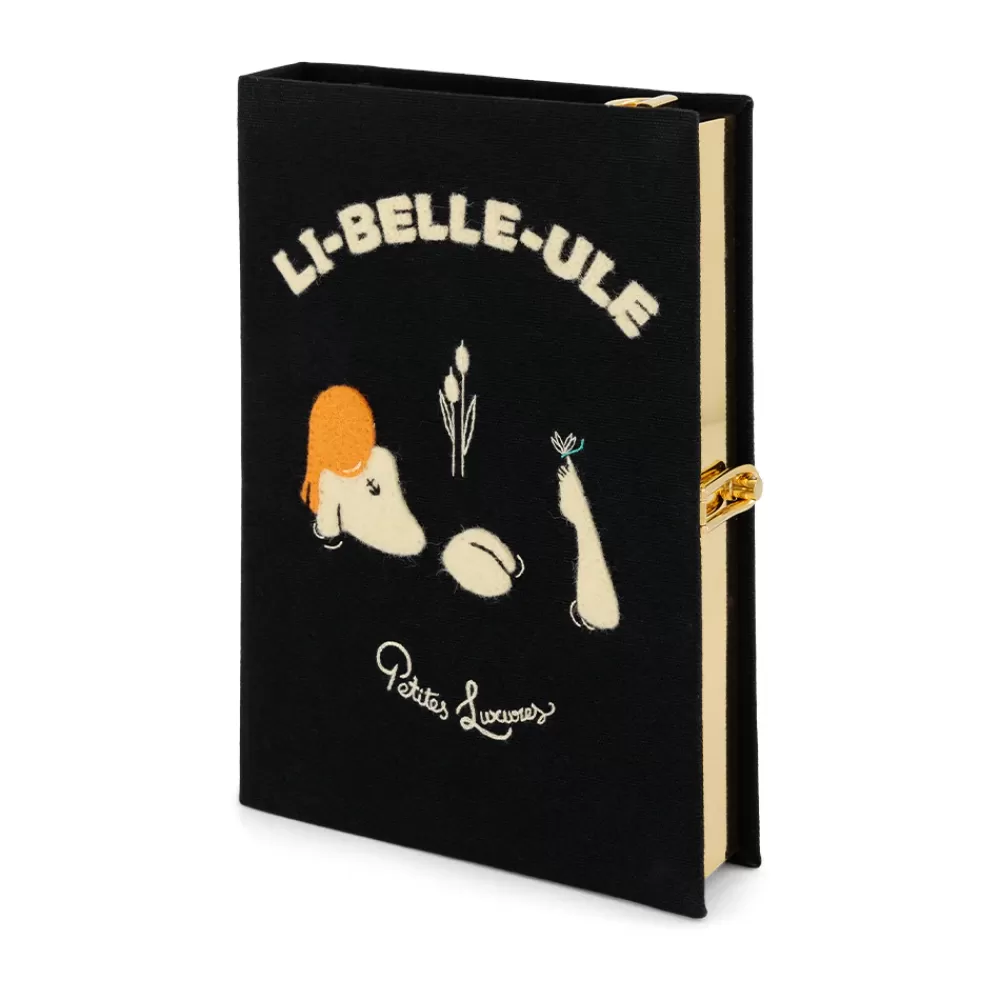 Cheap Li-Belle-Ule Strapped Book Clutch