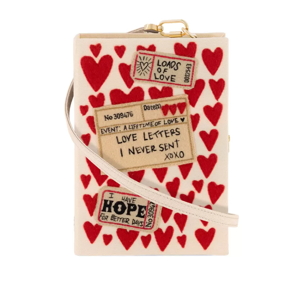 Best Love Letters Strapped Book Clutch