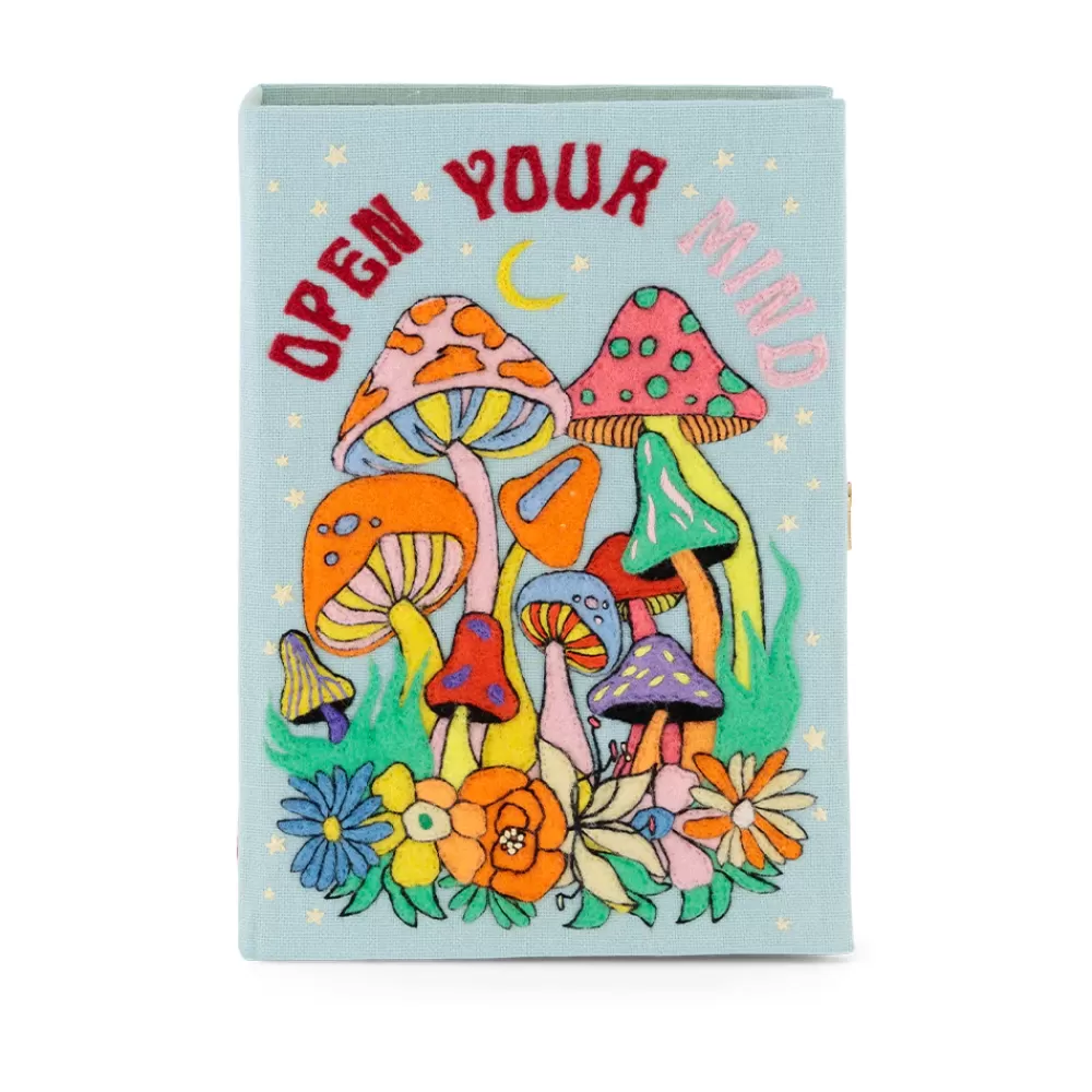 Fashion Open Your Mind Book Clutch