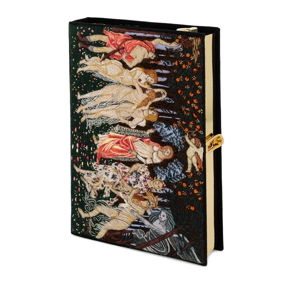 Best Sale Primavera Botticelli Strapped Book Clutch