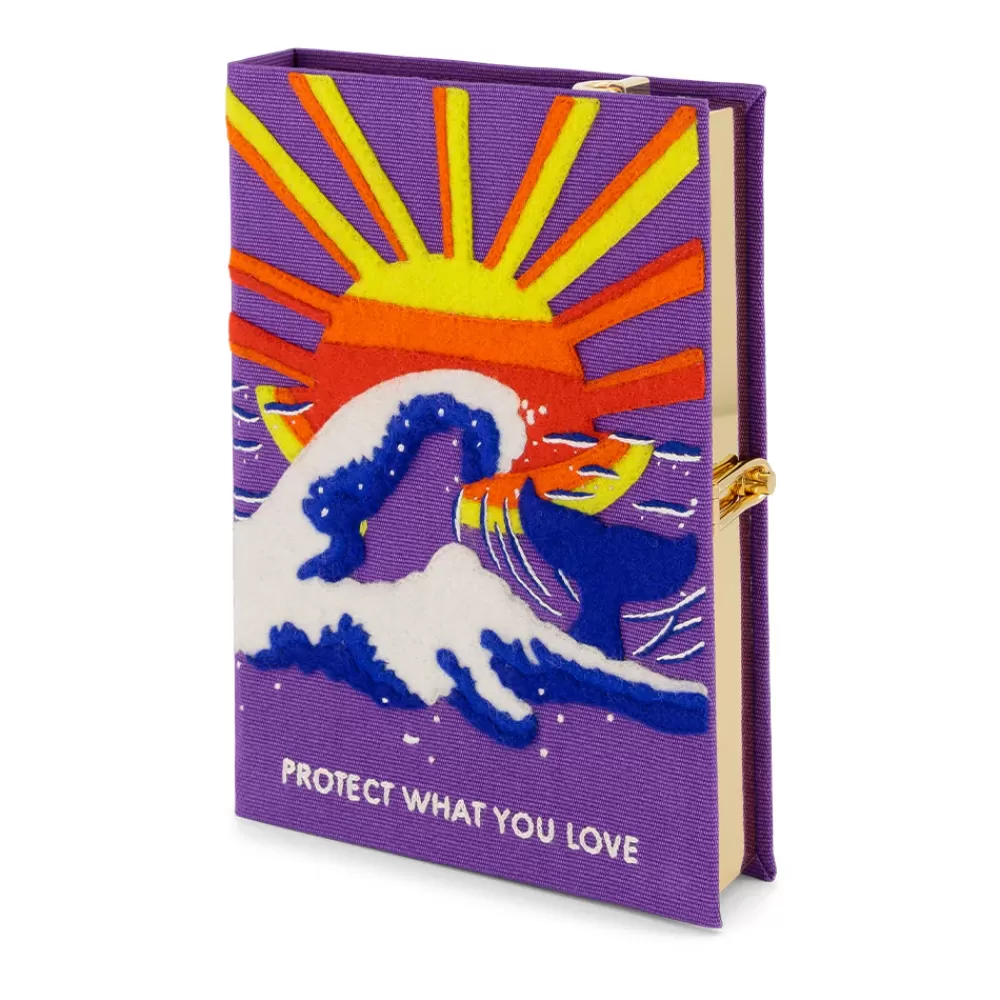 Discount Protect What You Love Strapped Book Clutch