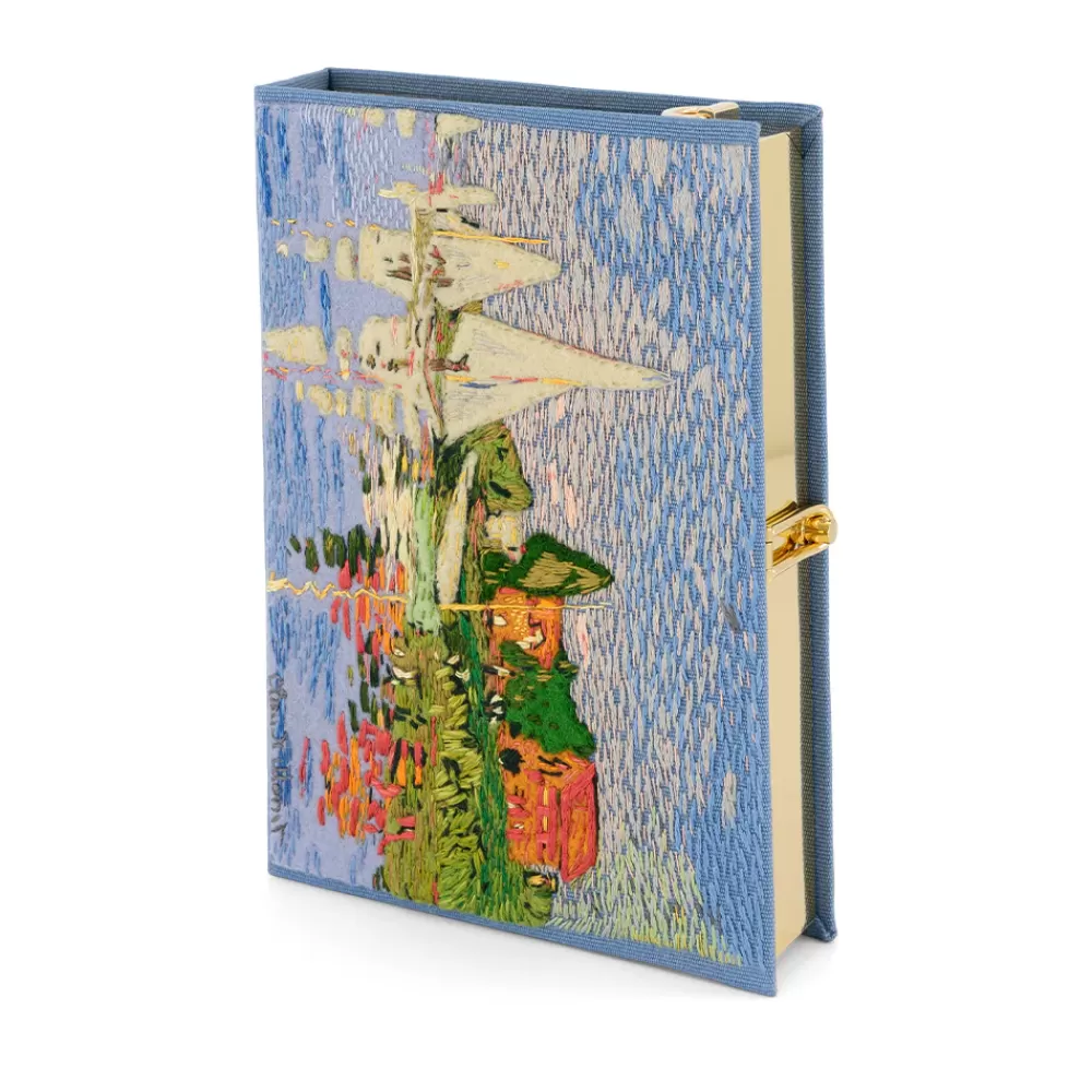 Clearance Regatta At Argenteuil Monet Strapped Book Clutch