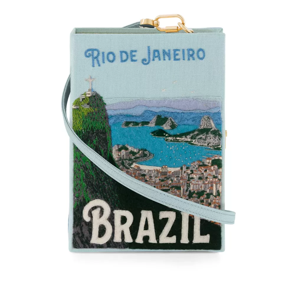 Flash Sale Rio De Janeiro Strapped Book Clutch