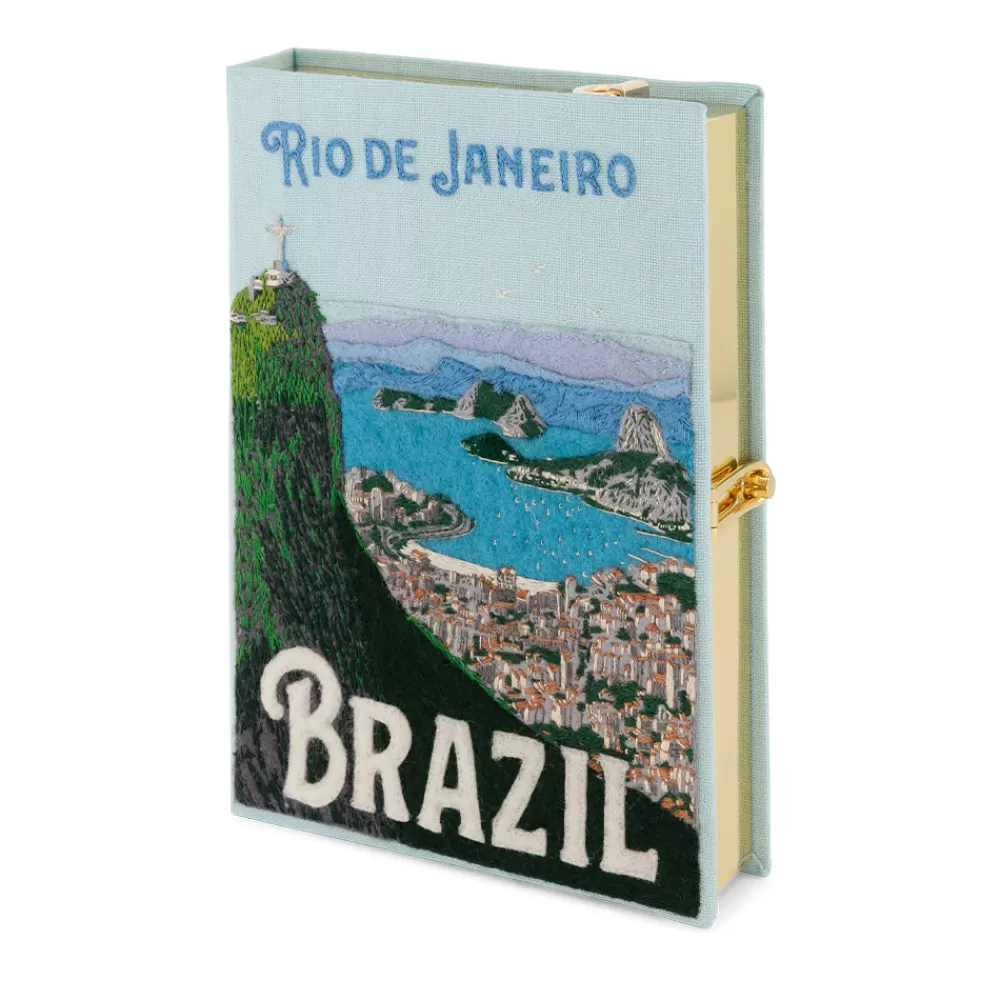 Flash Sale Rio De Janeiro Strapped Book Clutch