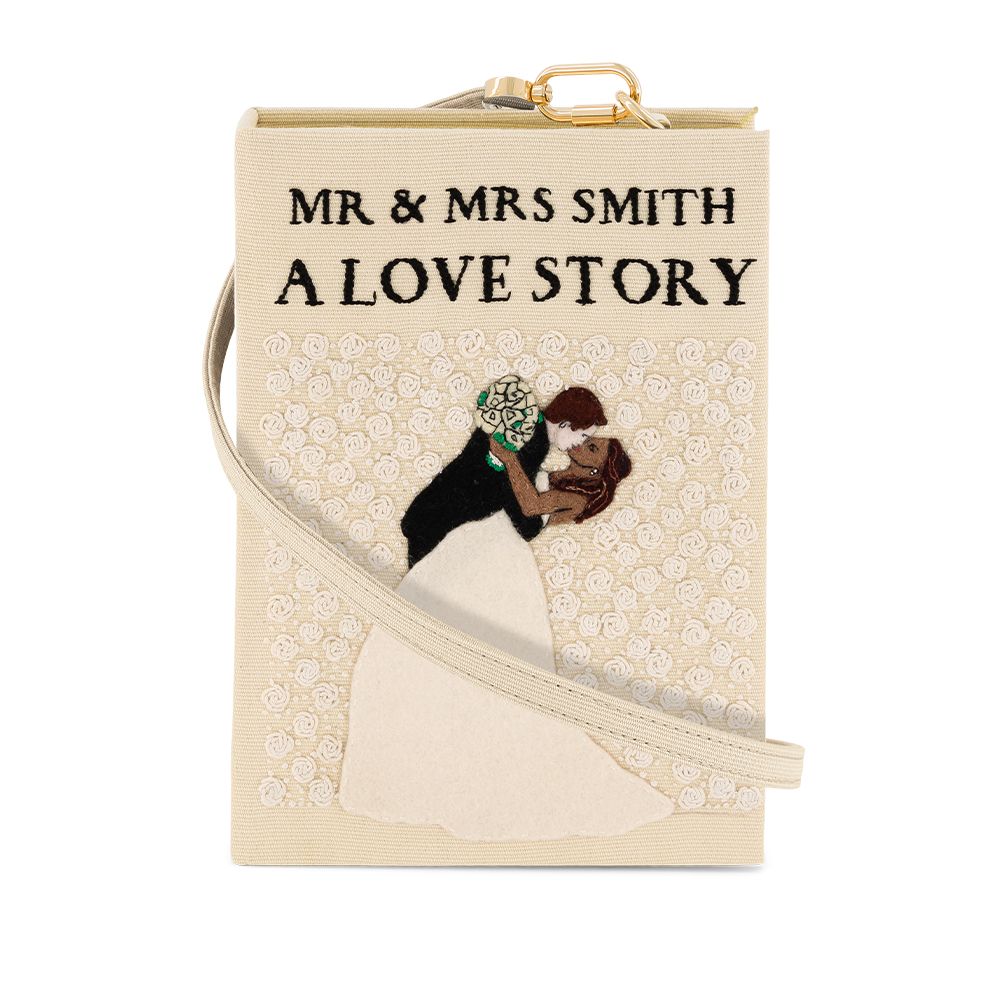 Outlet A Love Story Strapped  Book Clutch