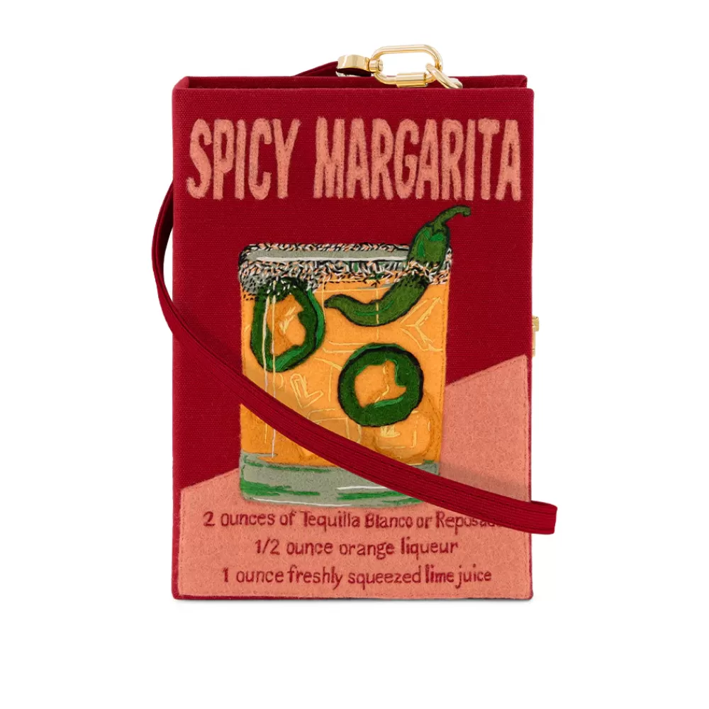 Fashion Spicy Margarita Strapped Book Clutch