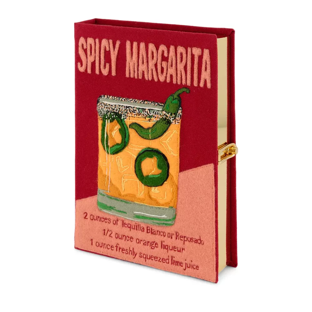 Fashion Spicy Margarita Strapped Book Clutch