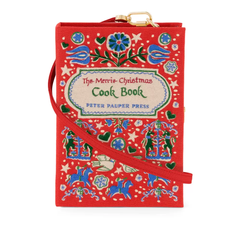 Clearance The Cook Book Strapped Book Clutch