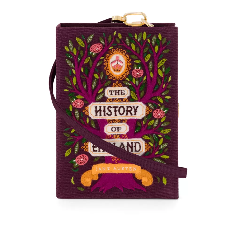 Cheap The History Of England Strapped Book Clutch