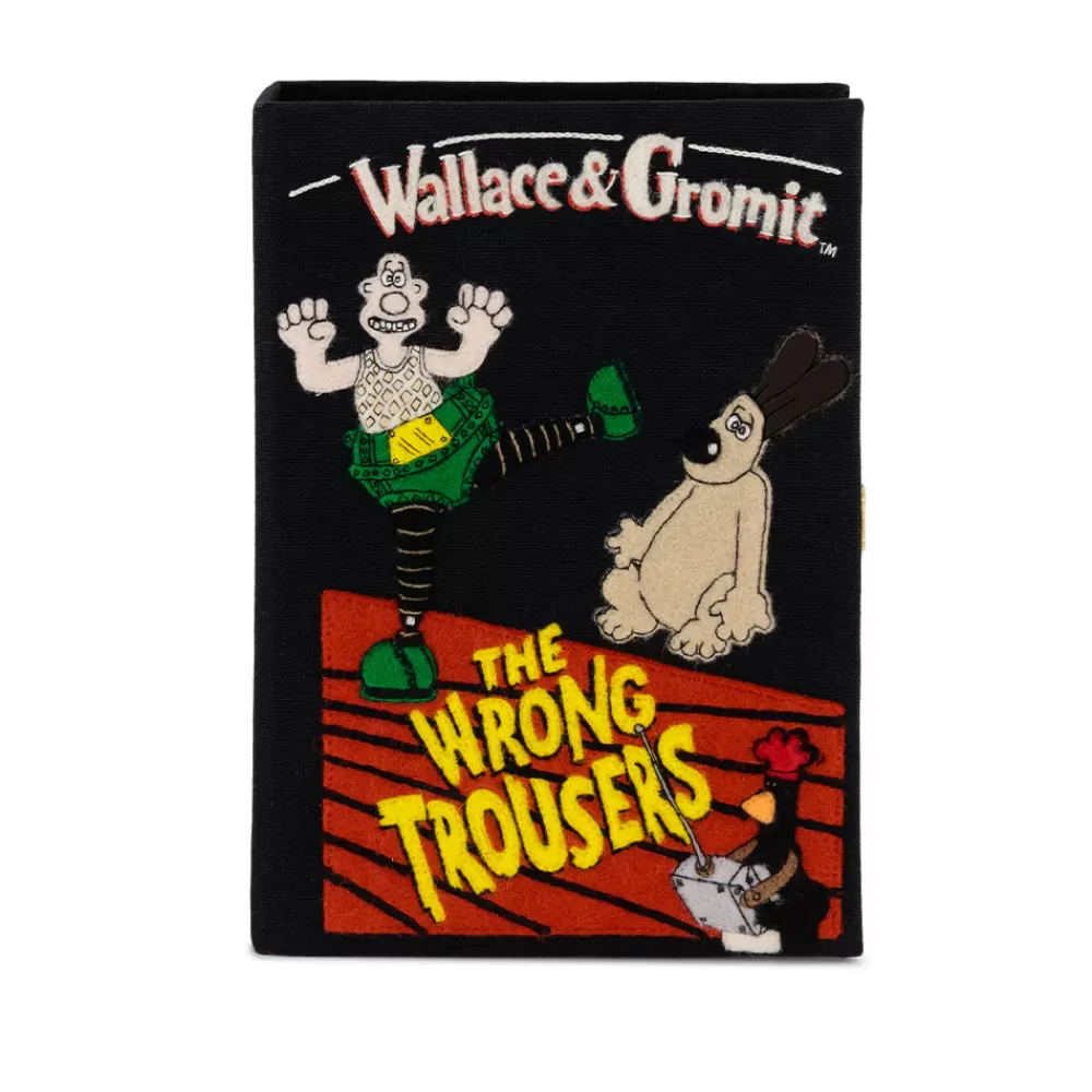 Hot Wallace & Gromit Book Clutch