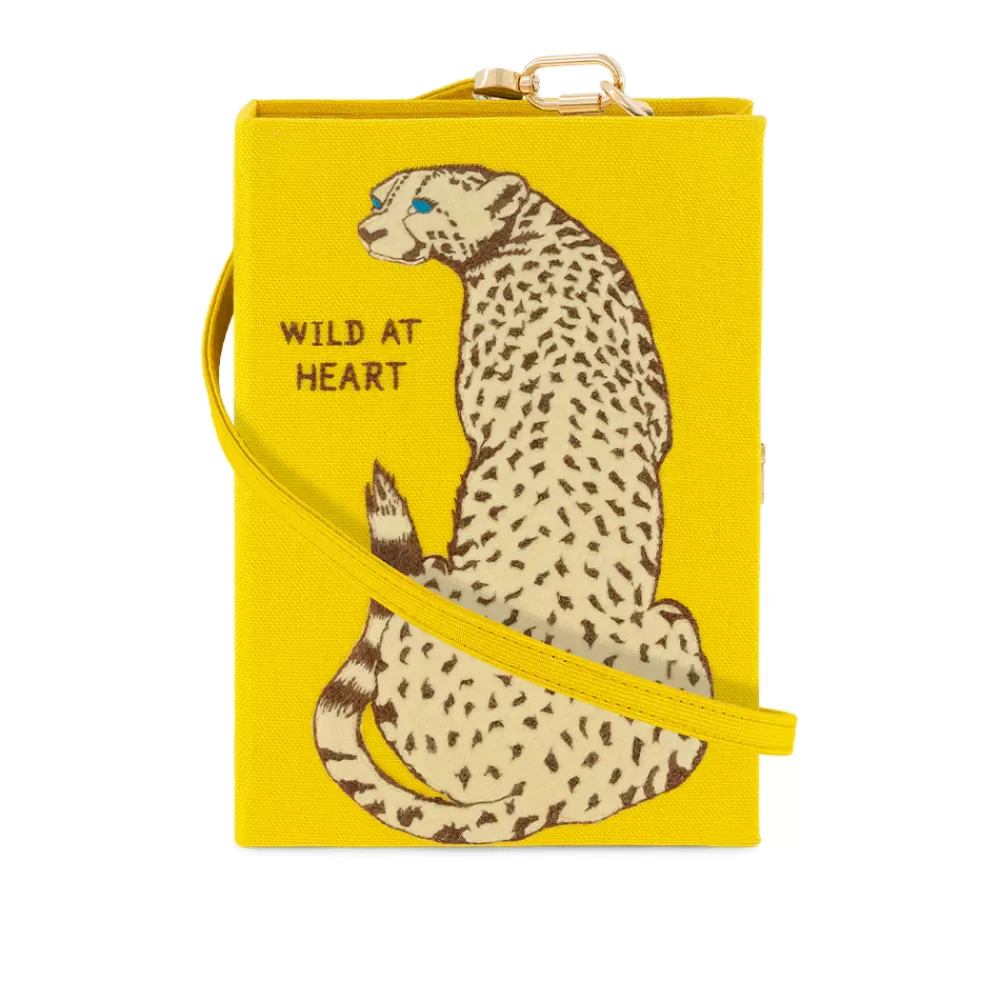 Best Sale Wild At Heart Strapped Book Clutch