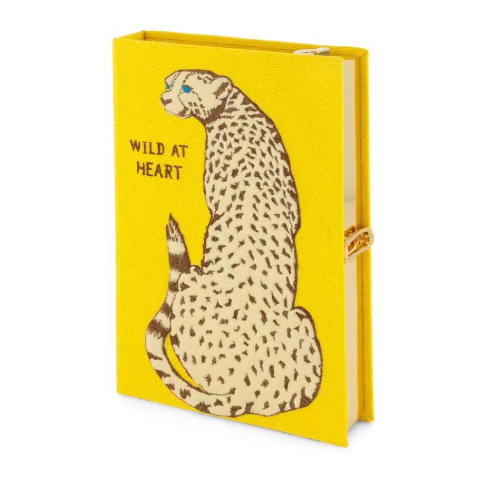 Best Sale Wild At Heart Strapped Book Clutch